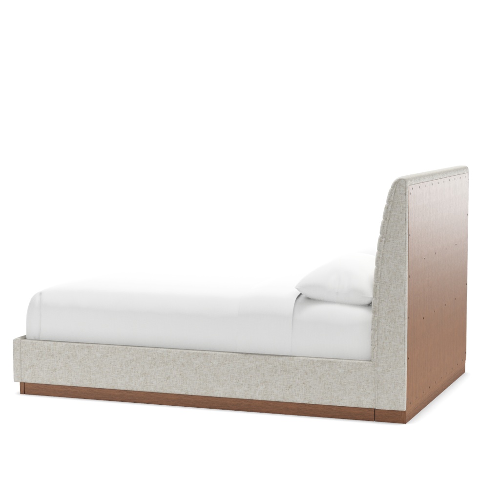 Coronado Platform Upholstered Bed - Queen – View at 140°