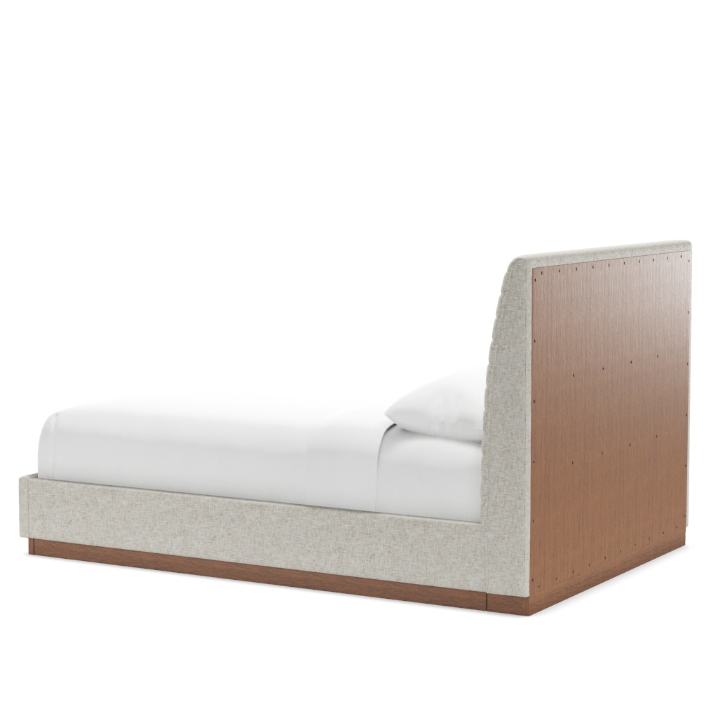 Coronado Platform Upholstered Bed - Queen – View at 150°