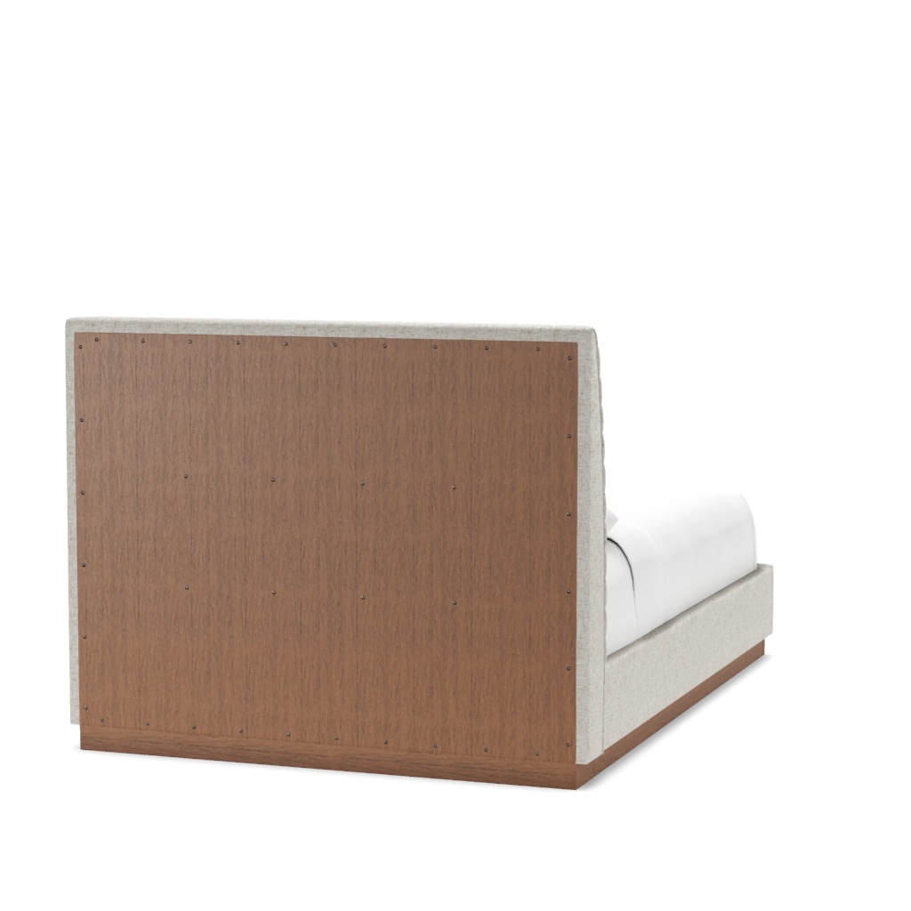 Coronado Platform Upholstered Bed - Queen – View at 230°