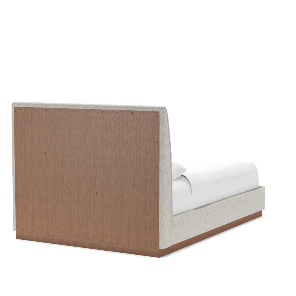Coronado Platform Upholstered Bed - Queen – View at 240°