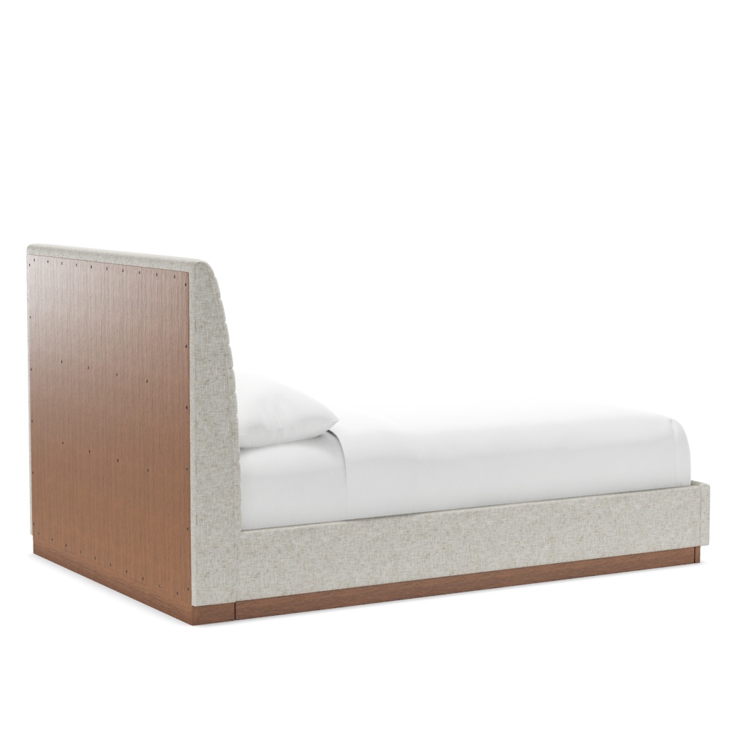 Coronado Platform Upholstered Bed - Queen – View at 270°