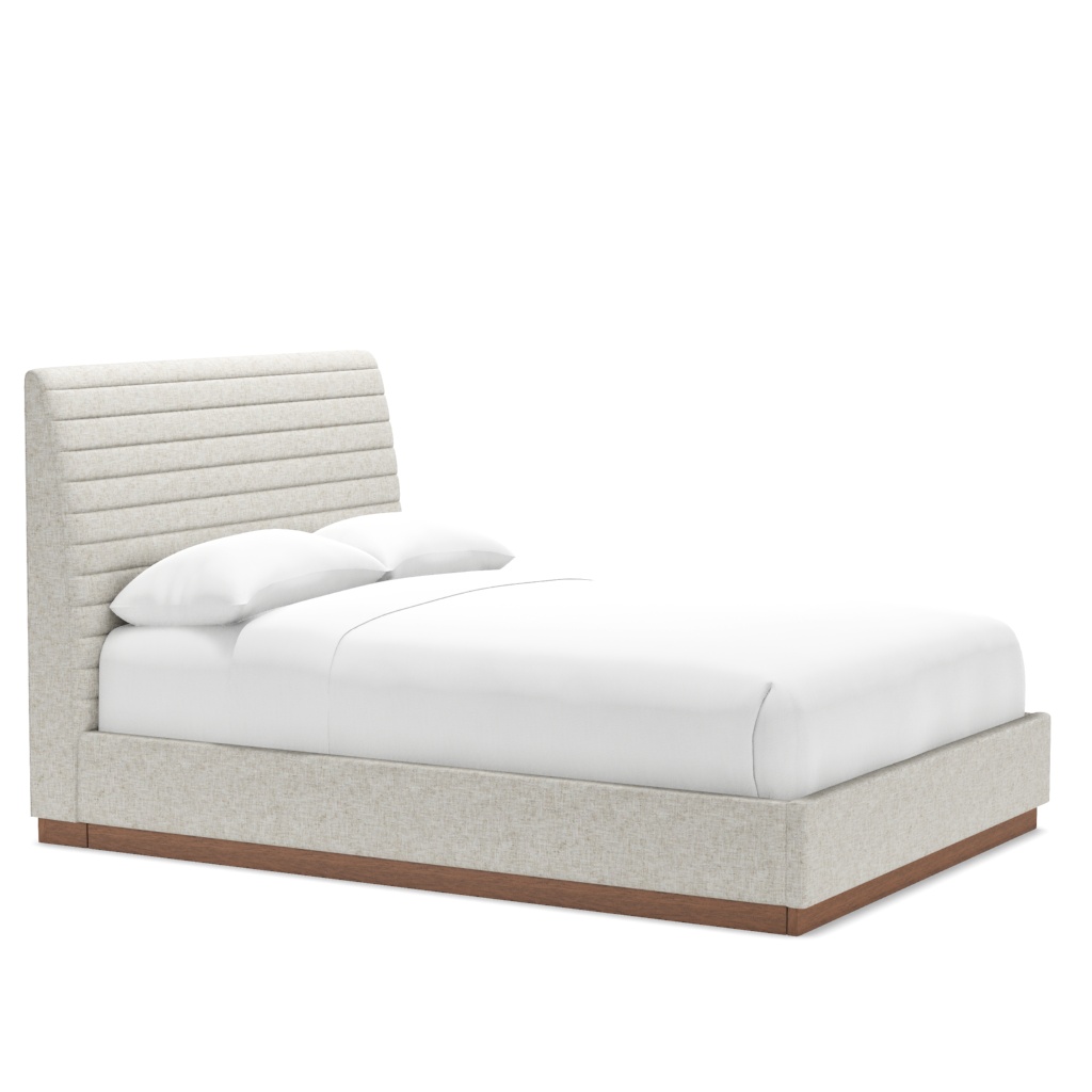 Coronado Platform Upholstered Bed - Queen – View at 330°
