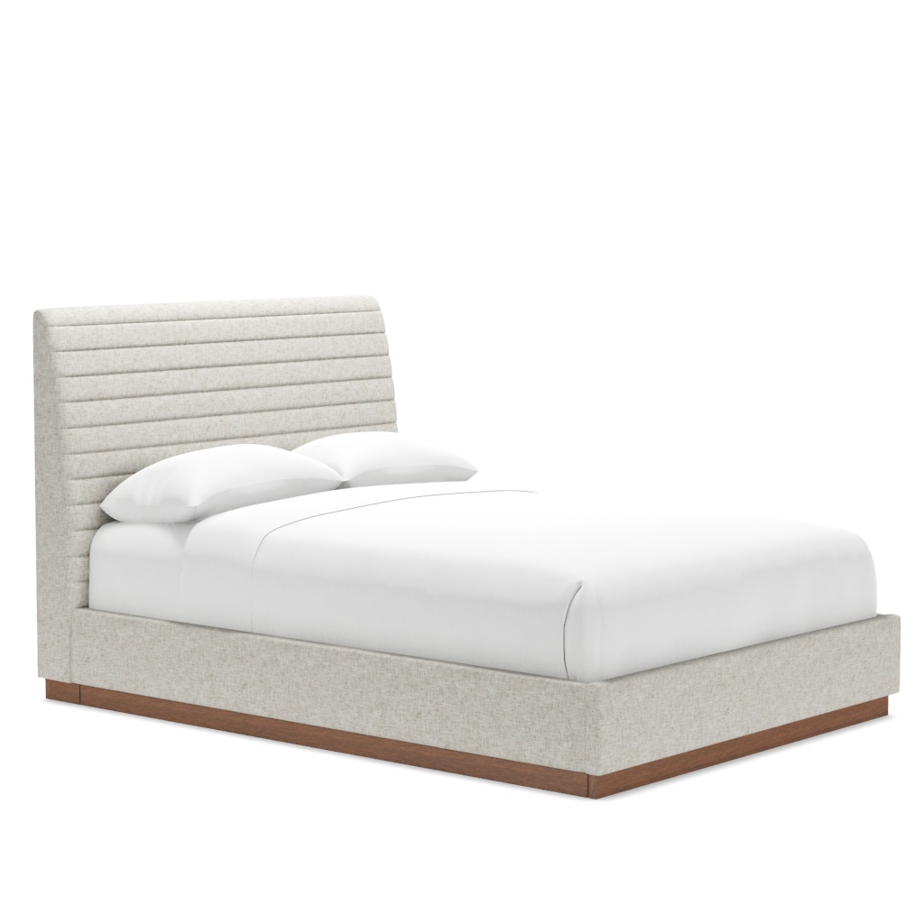 Coronado Platform Upholstered Bed - Queen – View at 340°