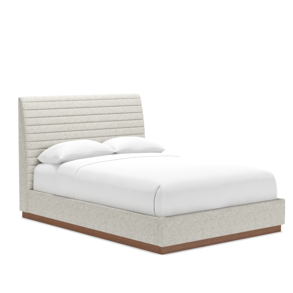 Coronado Platform Upholstered Bed - Queen – View at 350°
