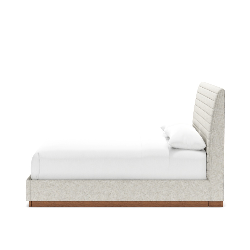 Coronado Platform Upholstered Bed - King – View at 120°