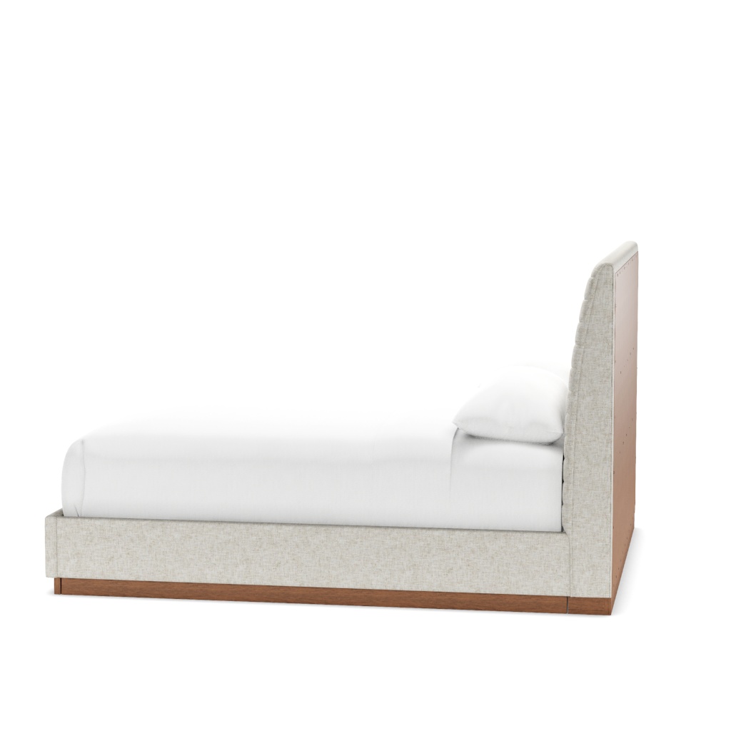 Coronado Platform Upholstered Bed - King – View at 130°