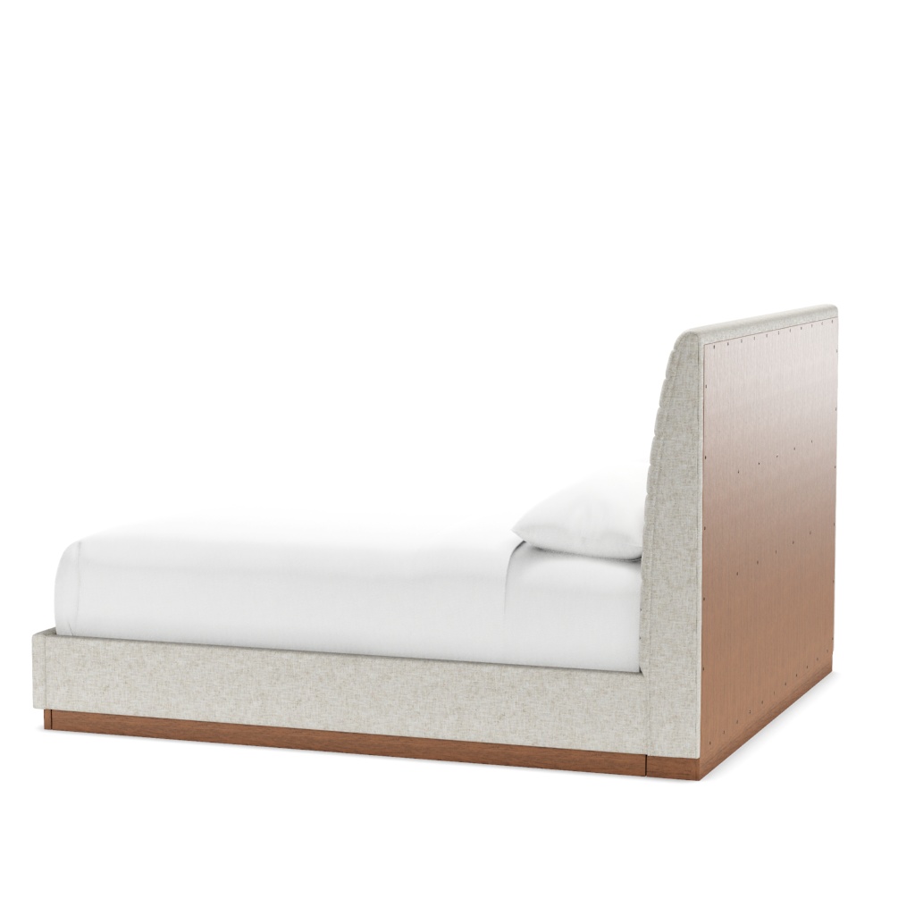 Coronado Platform Upholstered Bed - King – View at 140°