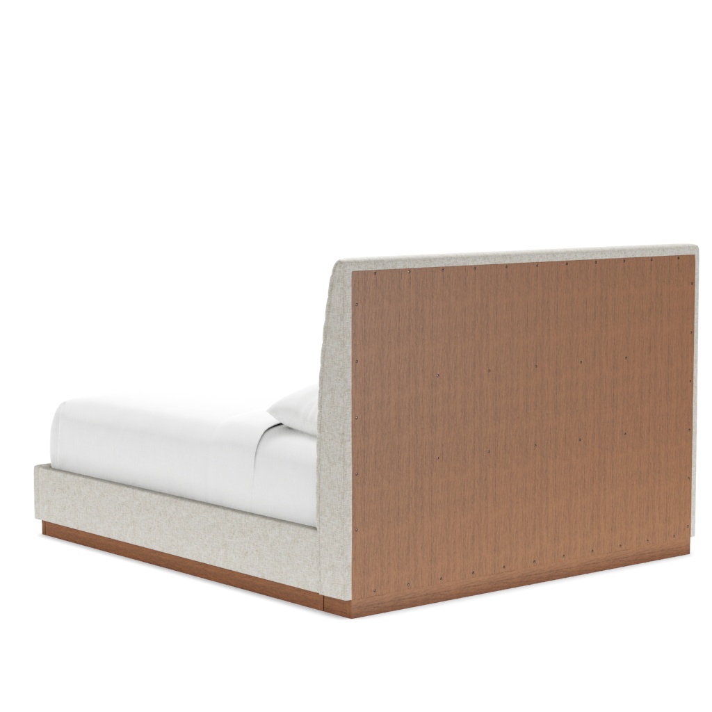 Coronado Platform Upholstered Bed - King – View at 170°