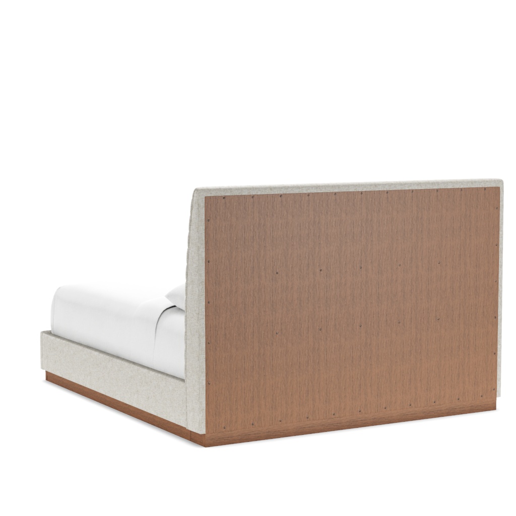 Coronado Platform Upholstered Bed - King – View at 180°