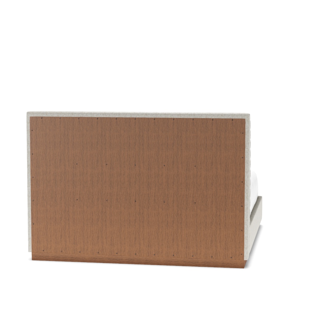 Coronado Platform Upholstered Bed - King – View at 220°