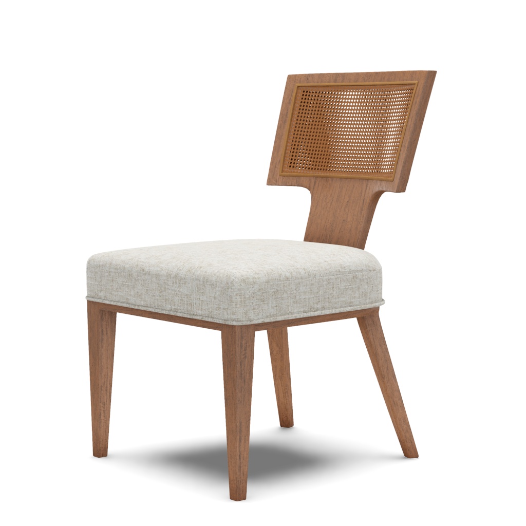 Serrano Woven Side Chair – View at 80°