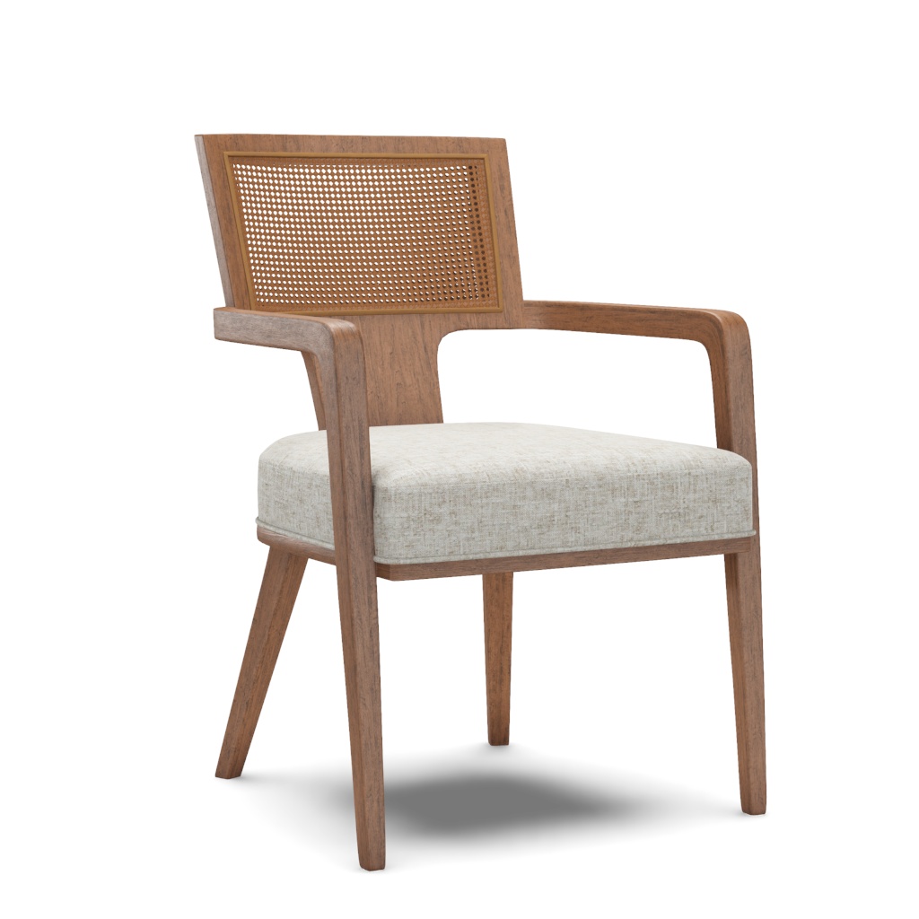 Serrano Woven Arm Chair – View at 0°