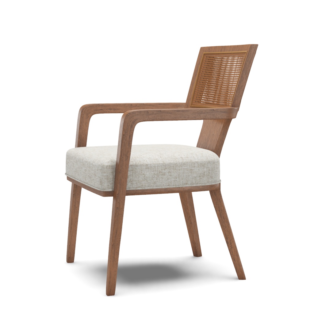 Serrano Woven Arm Chair – View at 100°