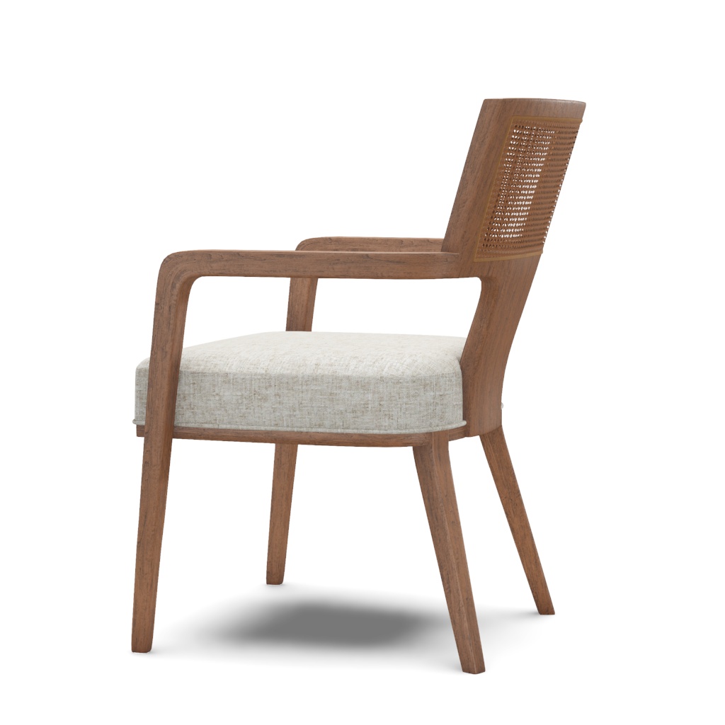 Serrano Woven Arm Chair – View at 140°