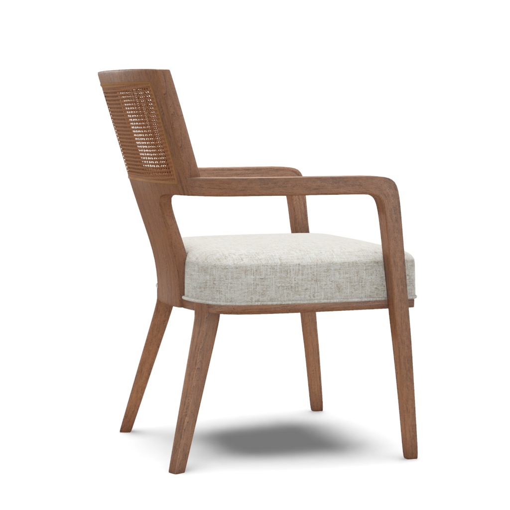 Serrano Woven Arm Chair – View at 280°