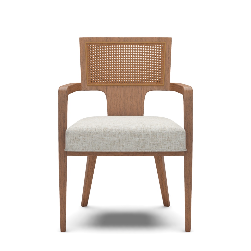 Serrano Woven Arm Chair – View at 30°