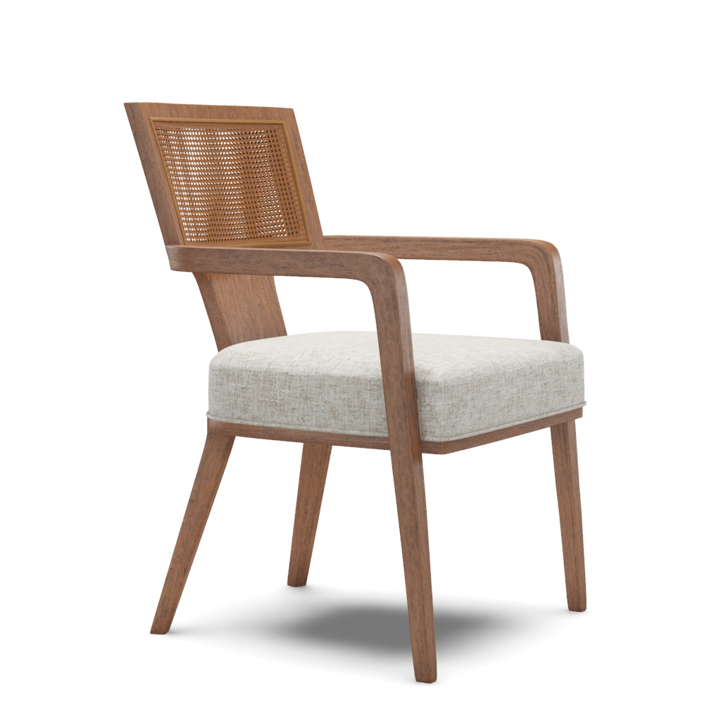Serrano Woven Arm Chair – View at 330°