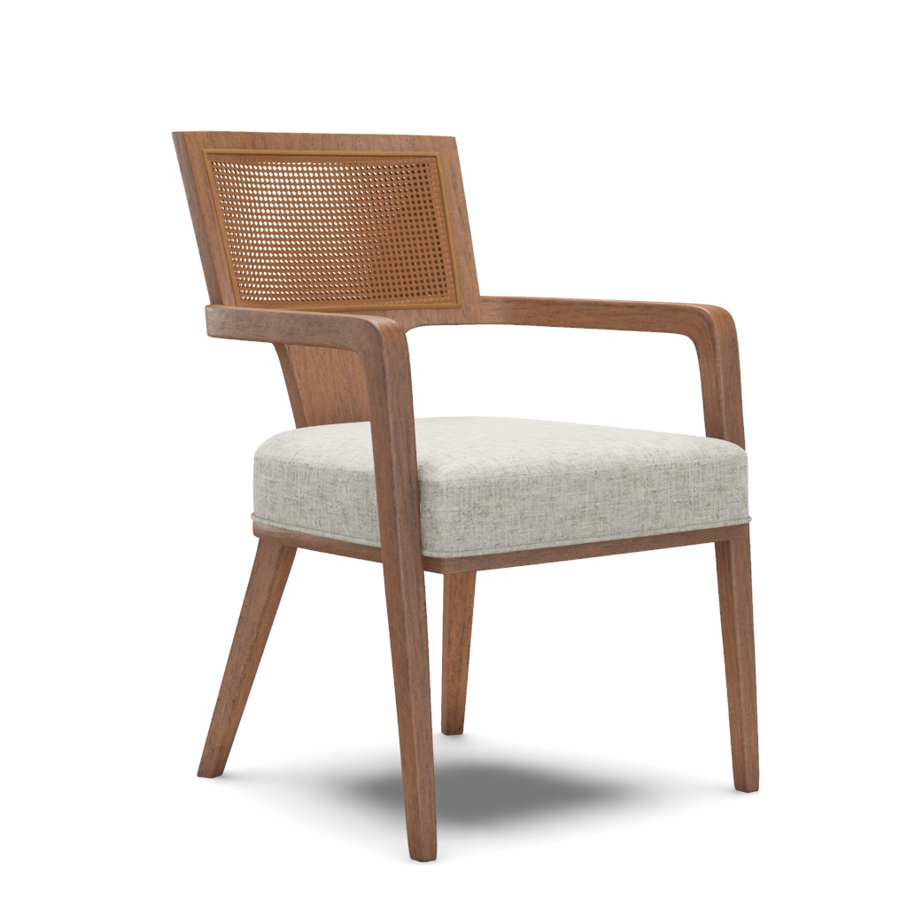 Serrano Woven Arm Chair – View at 350°