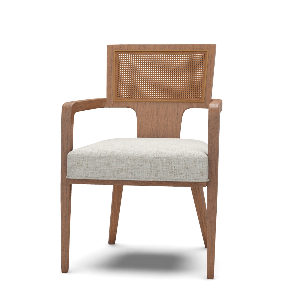 Serrano Woven Arm Chair – View at 40°