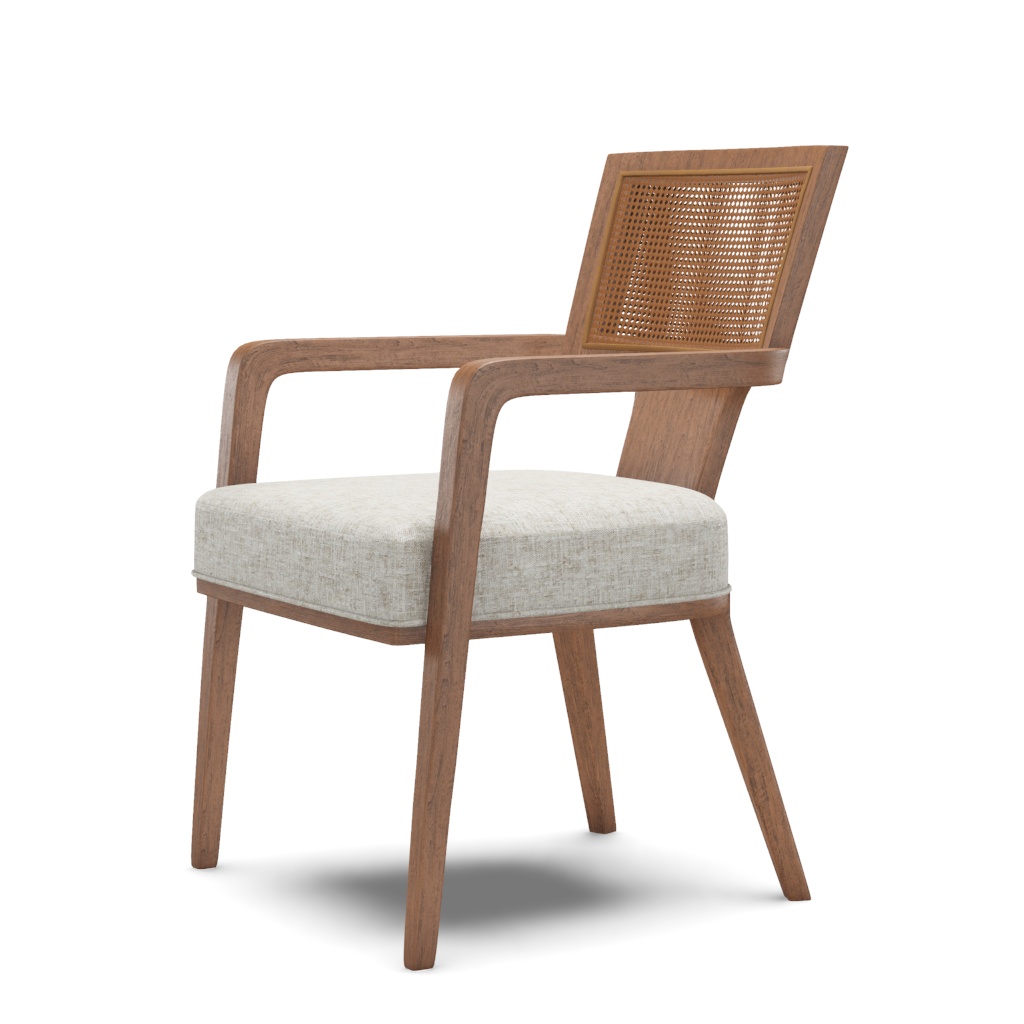 Serrano Woven Arm Chair – View at 90°