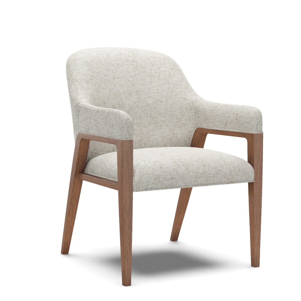 Seacove Upholstered Arm Chair – View at 0°