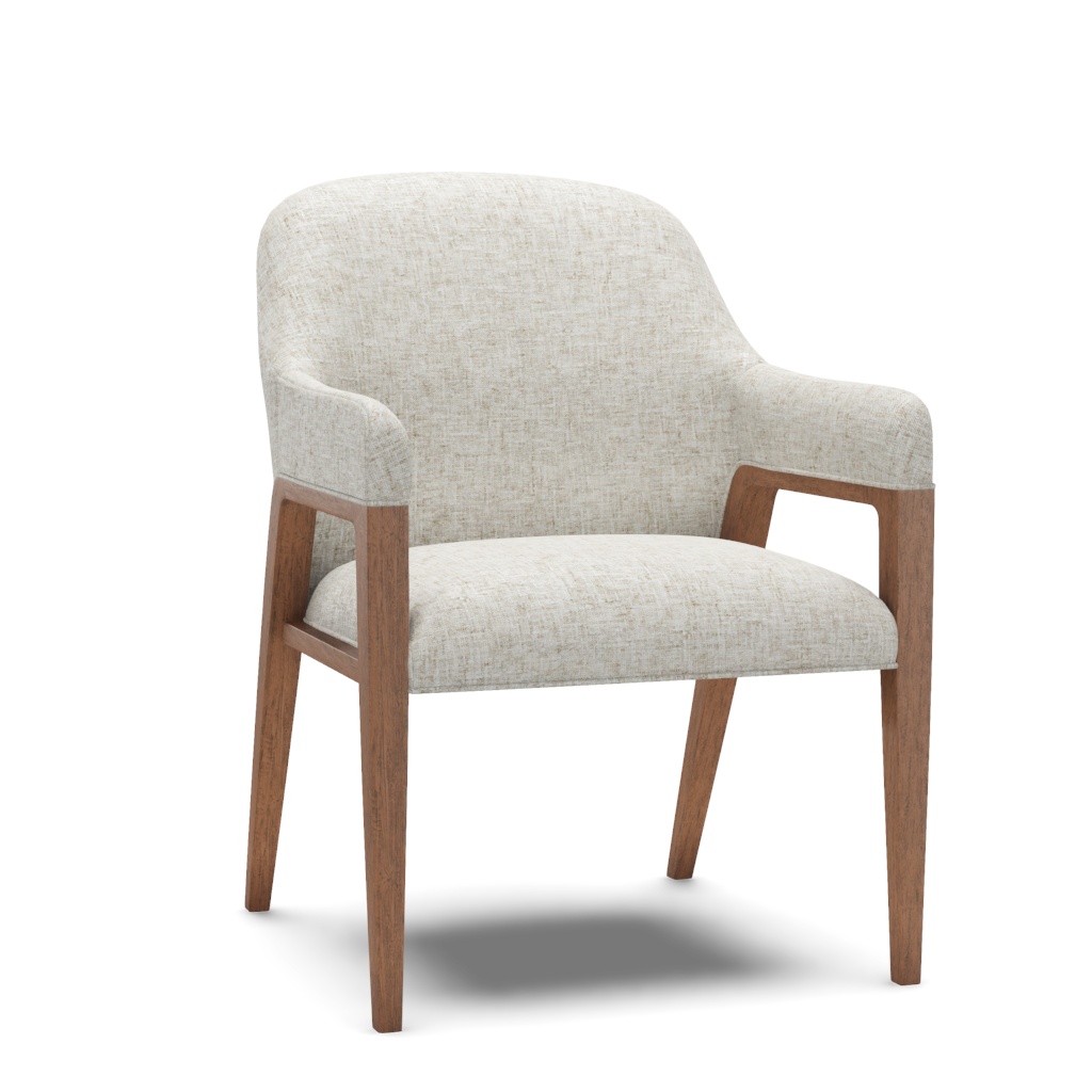 Seacove Upholstered Arm Chair – View at 10°