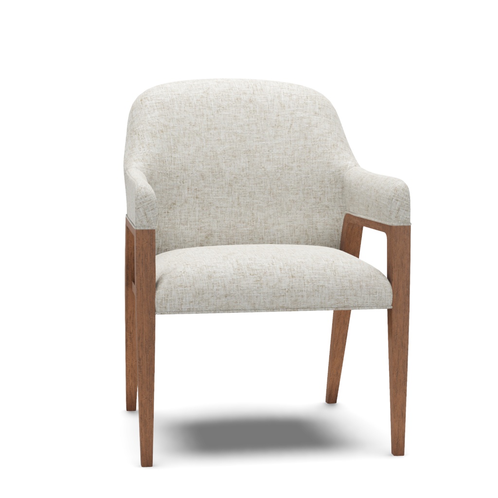 Seacove Upholstered Arm Chair – View at 20°