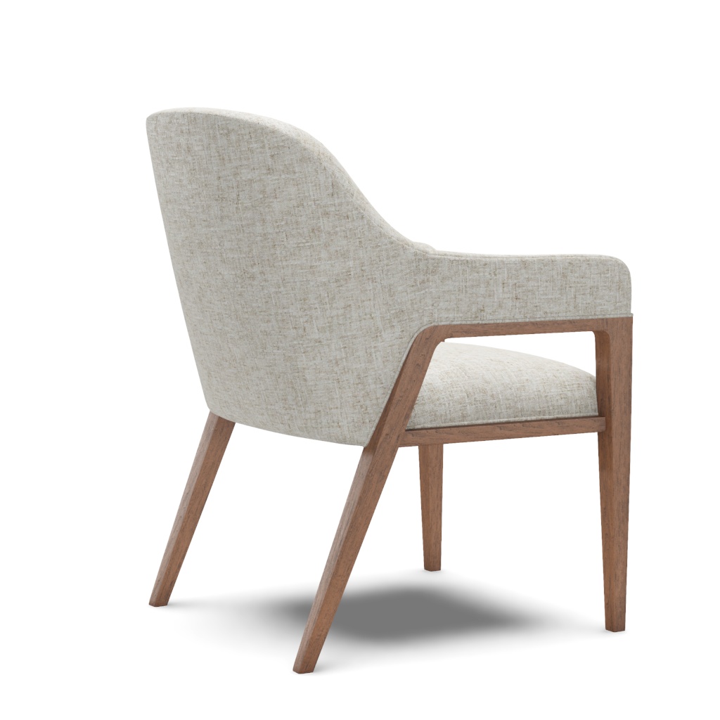 Seacove Upholstered Arm Chair – View at 270°