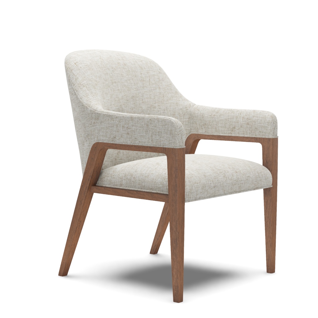 Seacove Upholstered Arm Chair – View at 340°