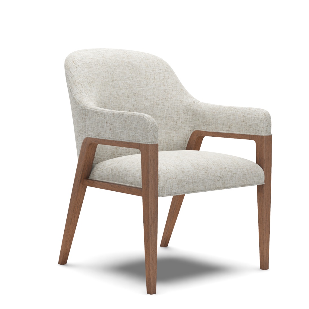 Seacove Upholstered Arm Chair – View at 350°