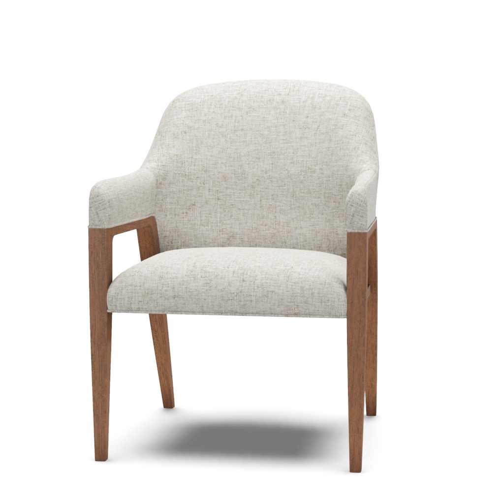 Seacove Upholstered Arm Chair – View at 40°