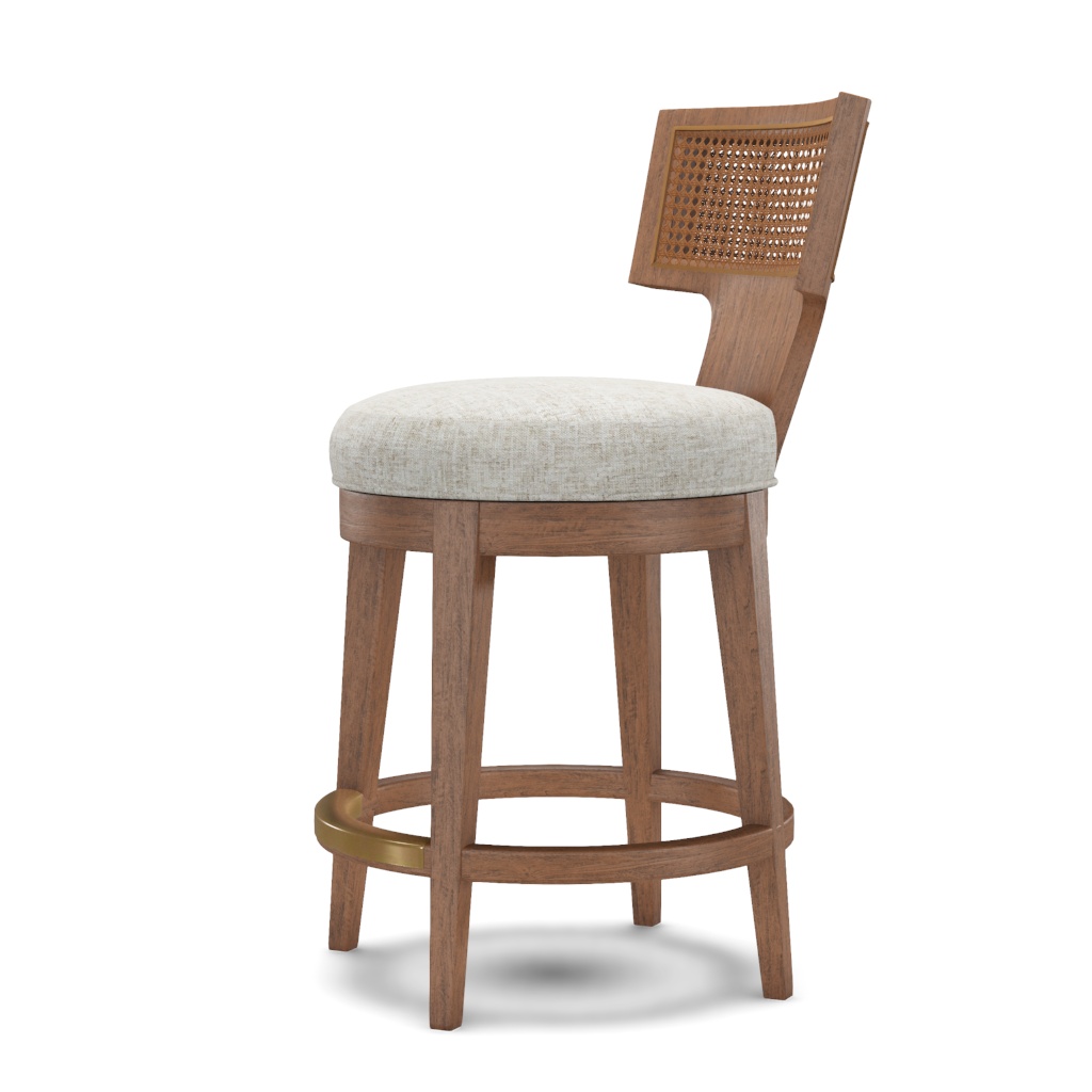 Calavera Swivel Counter Stool – View at 100°