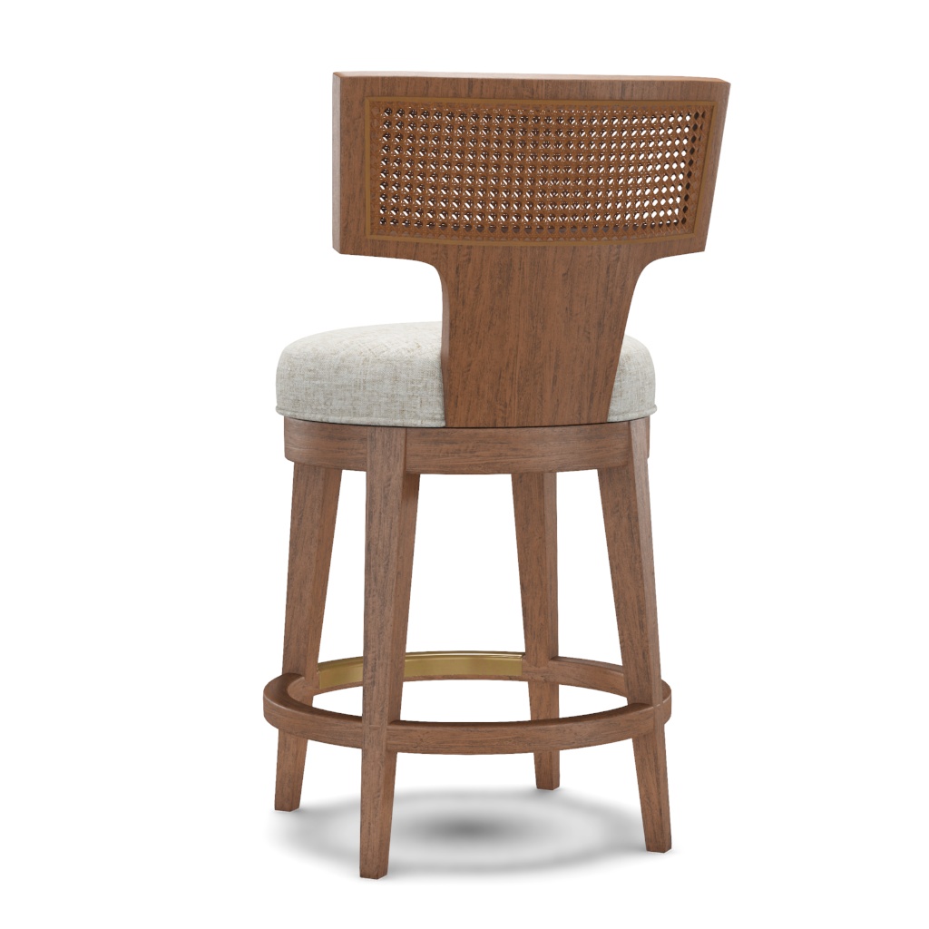 Calavera Swivel Counter Stool – View at 190°
