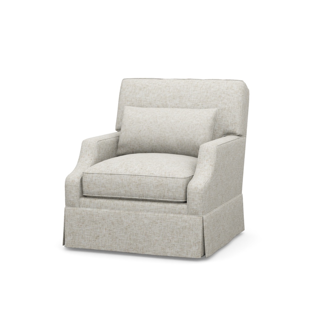 Courtney Swivel Chair – View at 50°