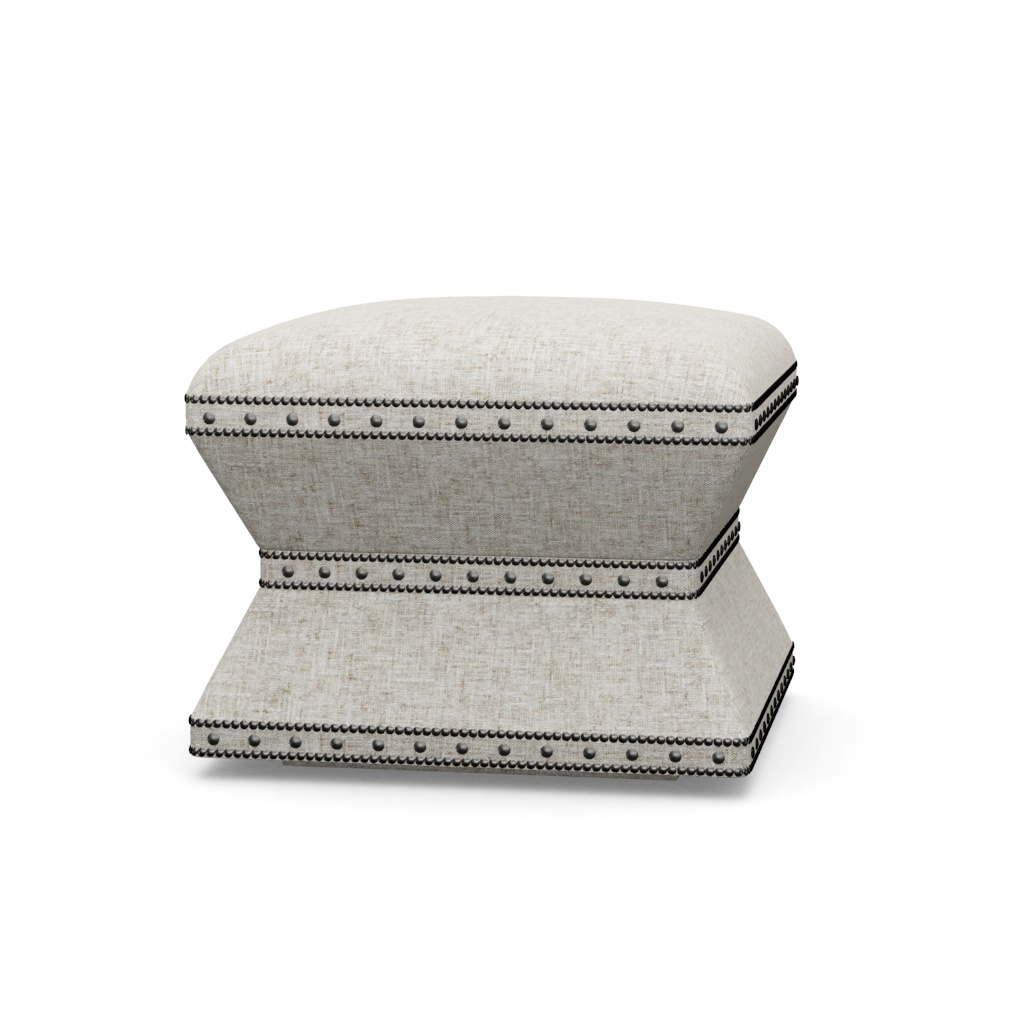 Wheatley Ottoman – View at 40°