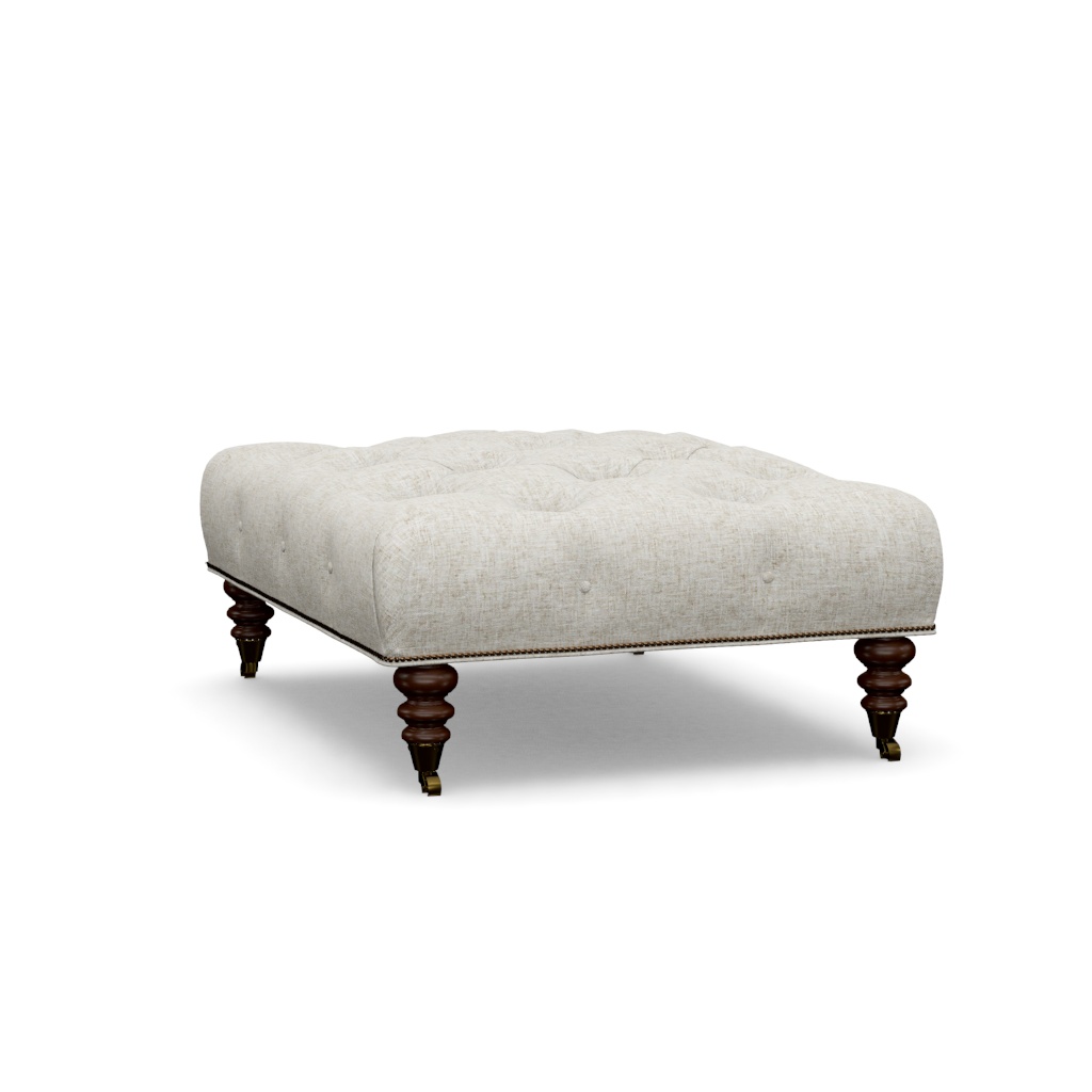 Victoria Cocktail Ottoman – View at 100°