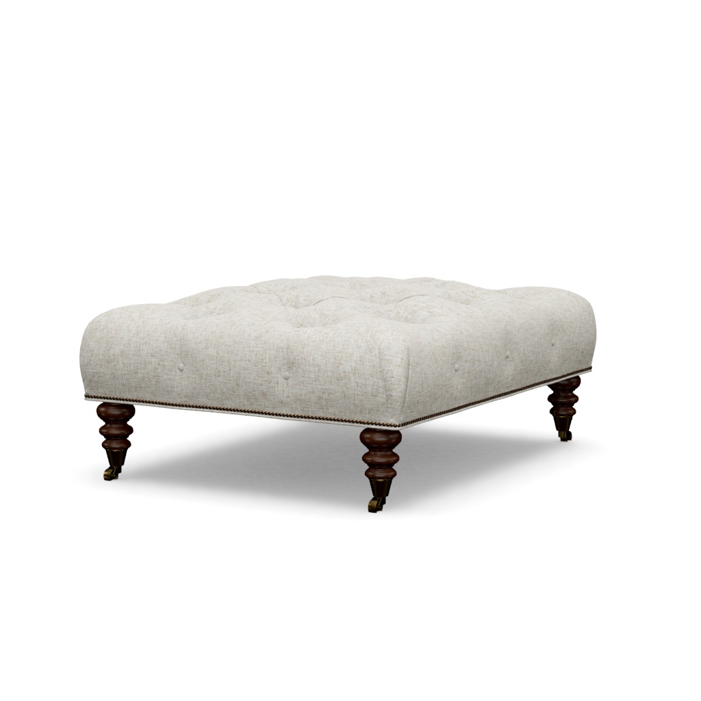 Victoria Cocktail Ottoman – View at 150°