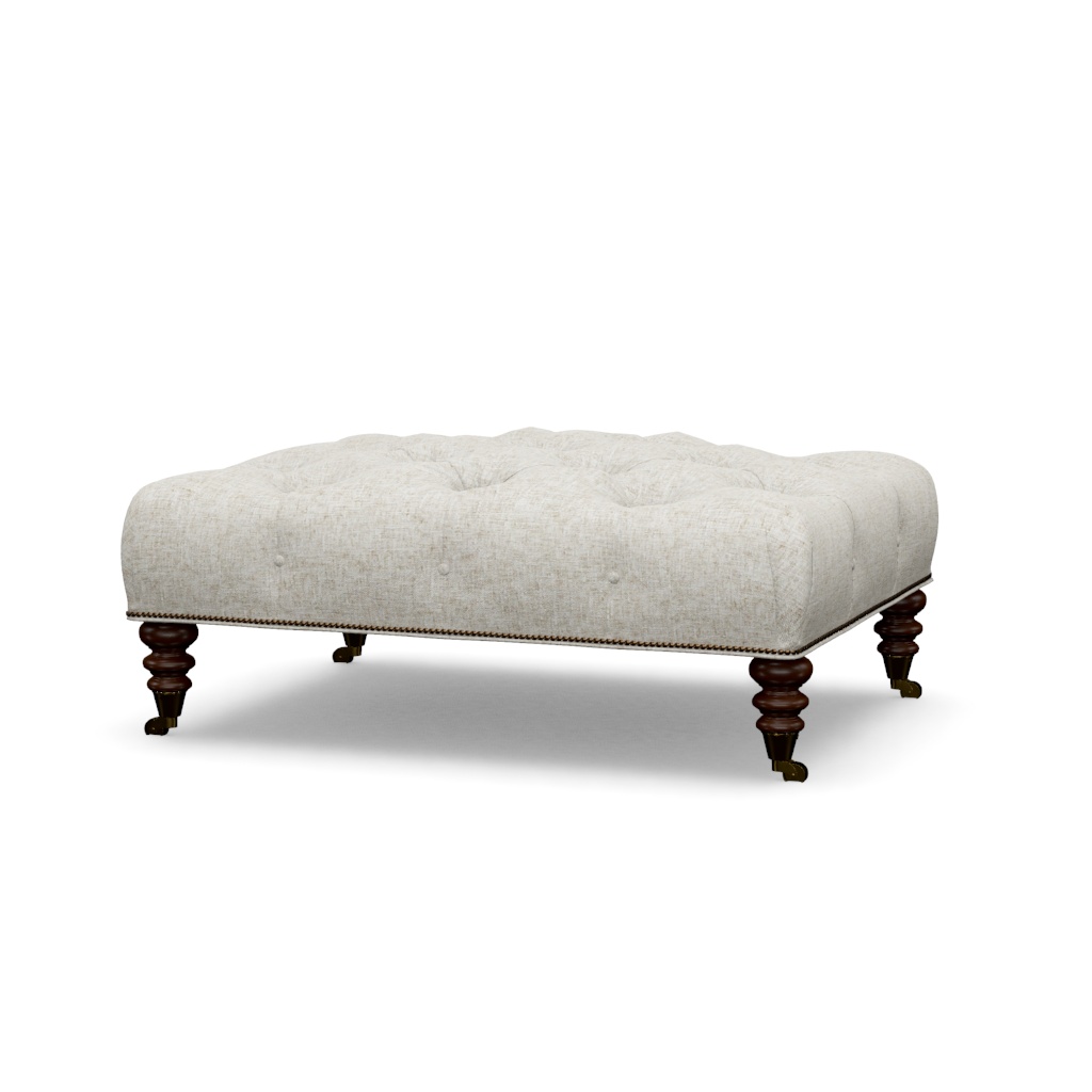 Victoria Cocktail Ottoman – View at 50°