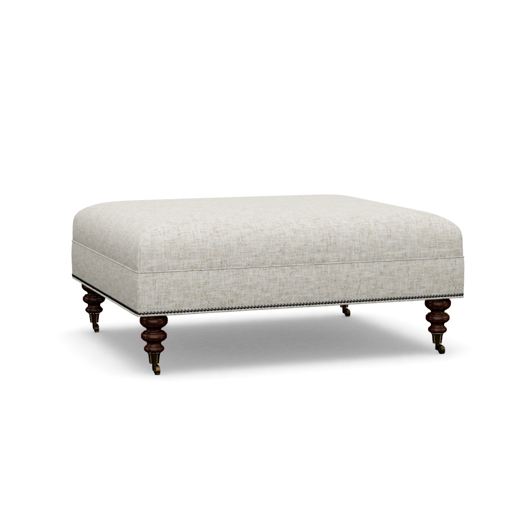 Cooper Cocktail Ottoman – View at 10°
