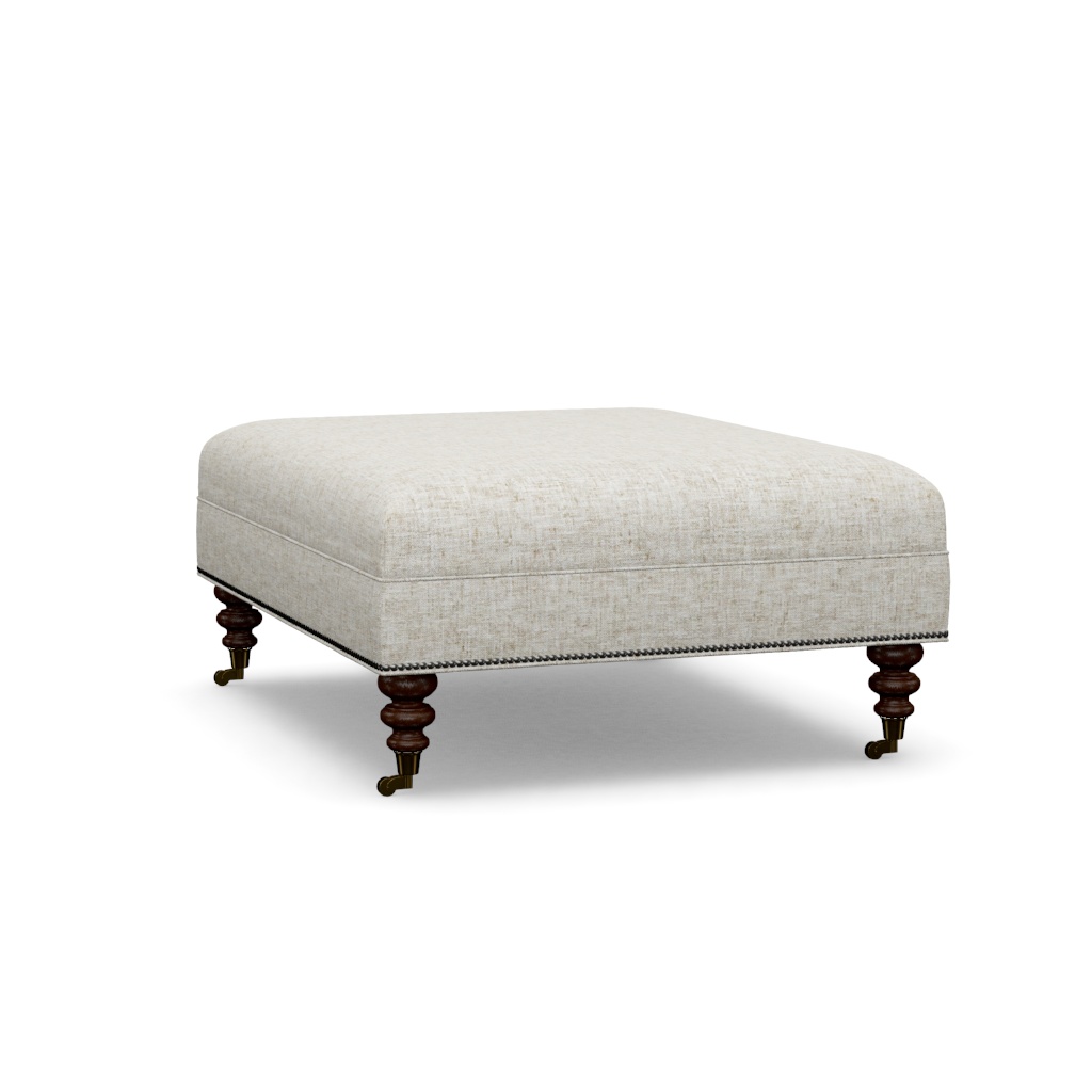 Cooper Cocktail Ottoman – View at 100°