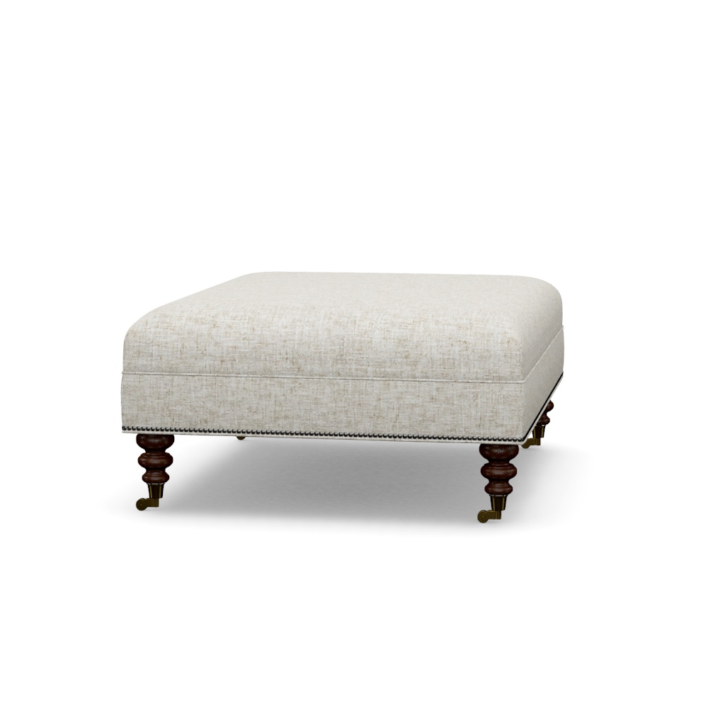 Cooper Cocktail Ottoman – View at 130°