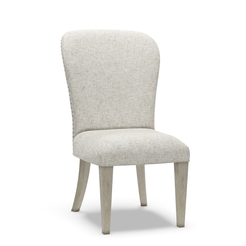 Baxter Upholstered Side Chair – View at 10°