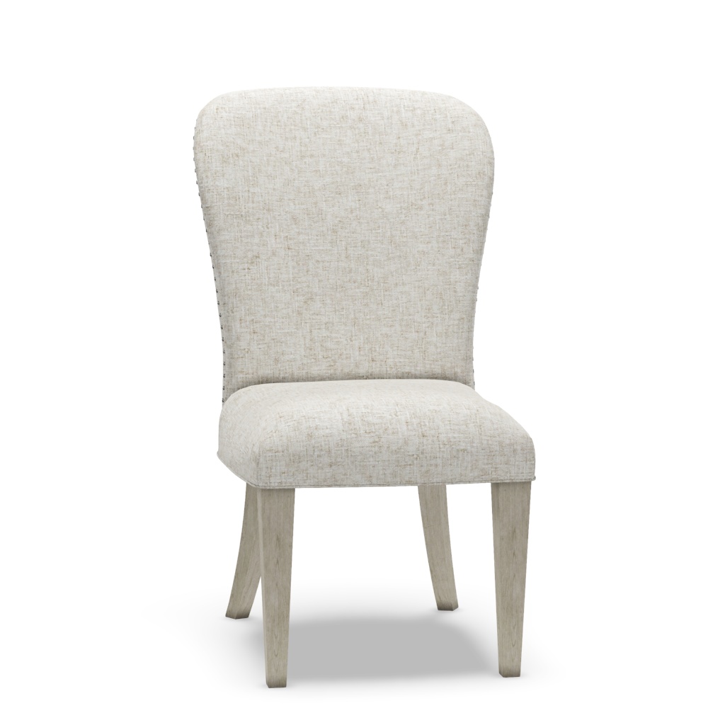 Baxter Upholstered Side Chair – View at 20°