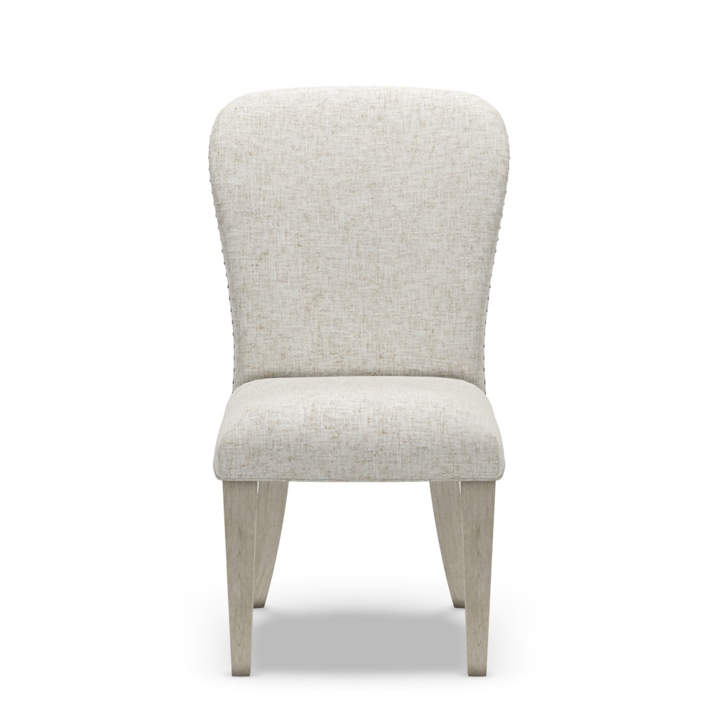 Baxter Upholstered Side Chair – View at 30°