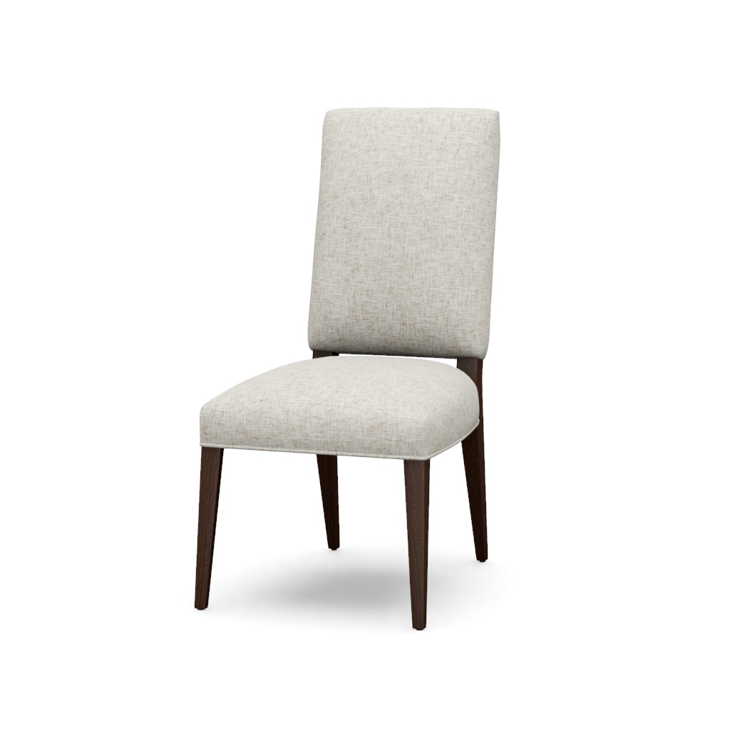 Sierra Upholstered Side Chair – View at 50°