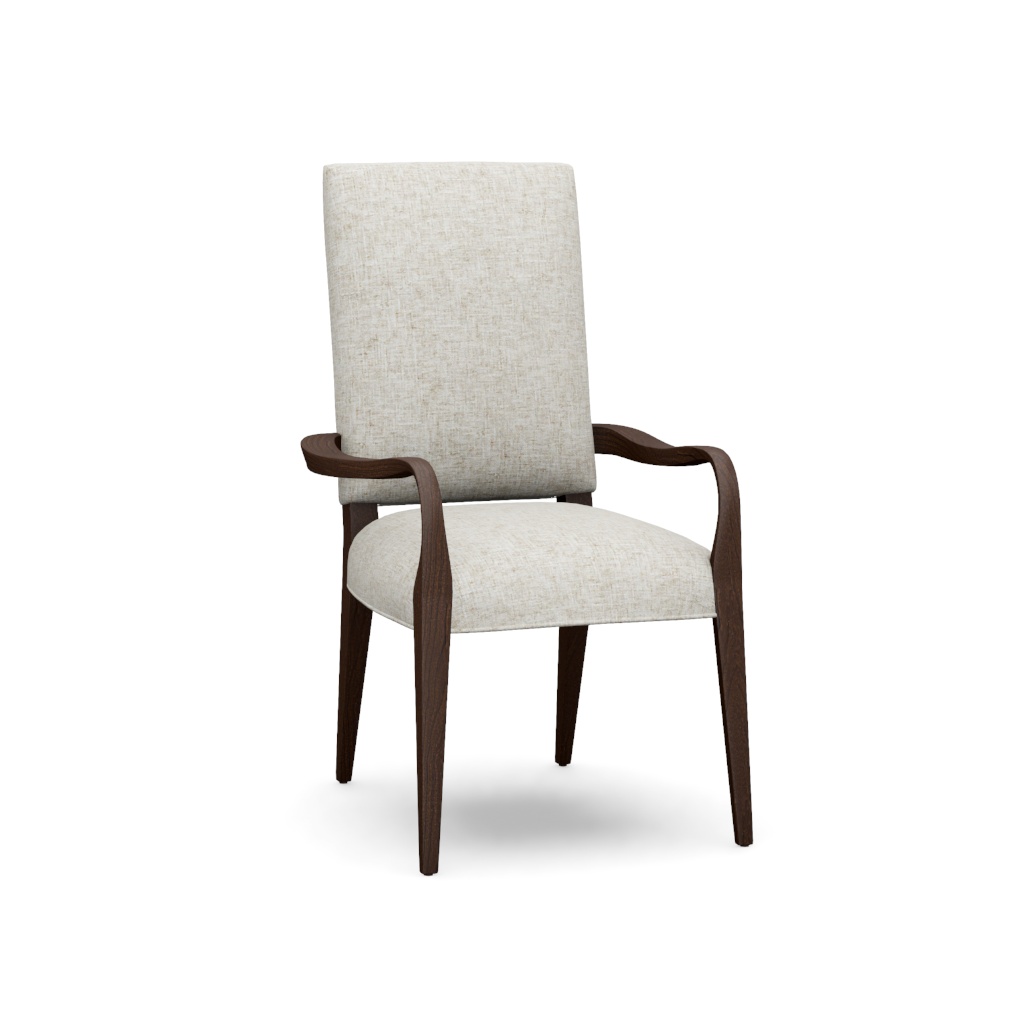 Sierra Upholstered Arm Chair – View at 10°