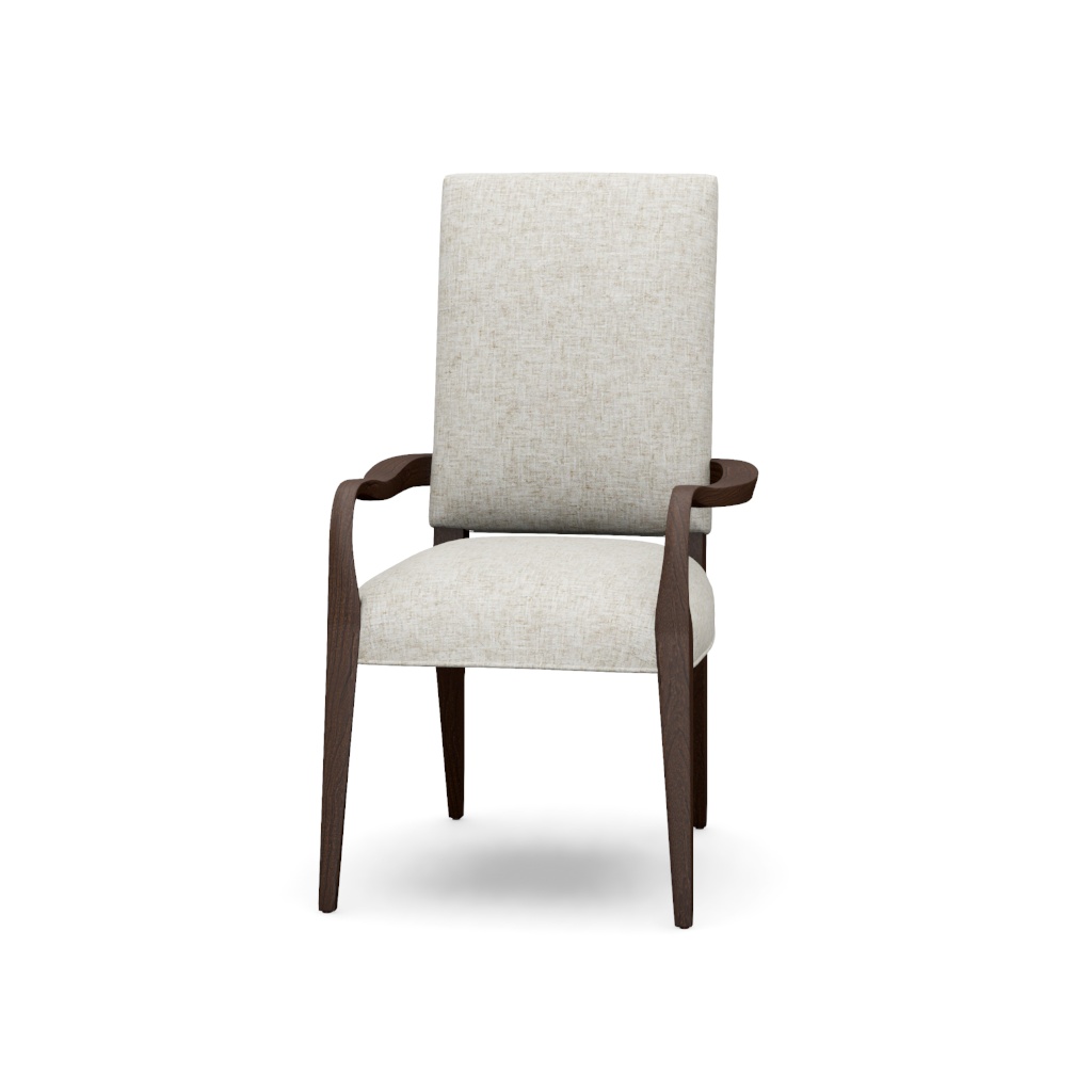 Sierra Upholstered Arm Chair – View at 40°