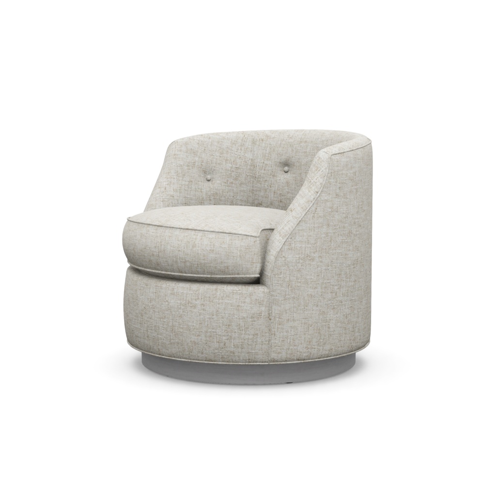 Piper Swivel Chair – View at 80°
