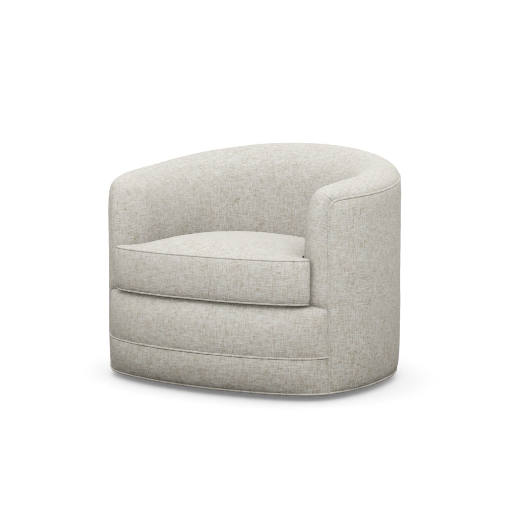 Kava Swivel Chair – View at 60°