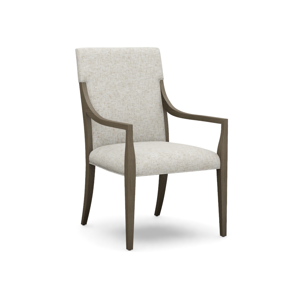 Saverne Upholstered Arm Chair – View at 0°